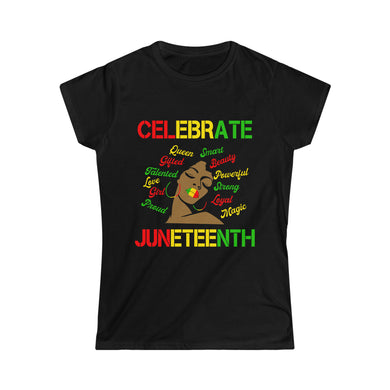 Celebrate Juneteenth Women's Softstyle Tee